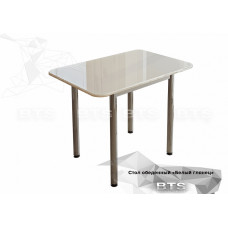 Стол обеденный Белый глянец (1000х700х750)