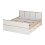 Сакура Кровать 1,6 м сонома/белый (1750x860x2034)