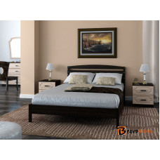 Кровать Камелия-1 из массива сосны (Венге) Цена от 13900 руб.