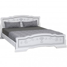 Кровать Карина-6 Белый Жемчуг Цена от 16500 руб.
