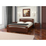Кровать Камелия 2 из массива сосны (Орех) Цена от 22000 руб.