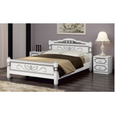 Кровать Карина-5 Белый Жемчуг Цена от 16500 руб.