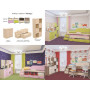 Набор детской мебели Какаду (состав - кровать Лёсики, Астра-10, Комод-1)