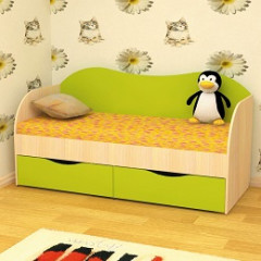 Кровать–диван с выдвижными ящиками
